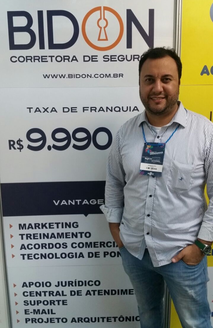 Bidon Corretora de Seguros estreia sua participação na 26ª Franchising Fair BH