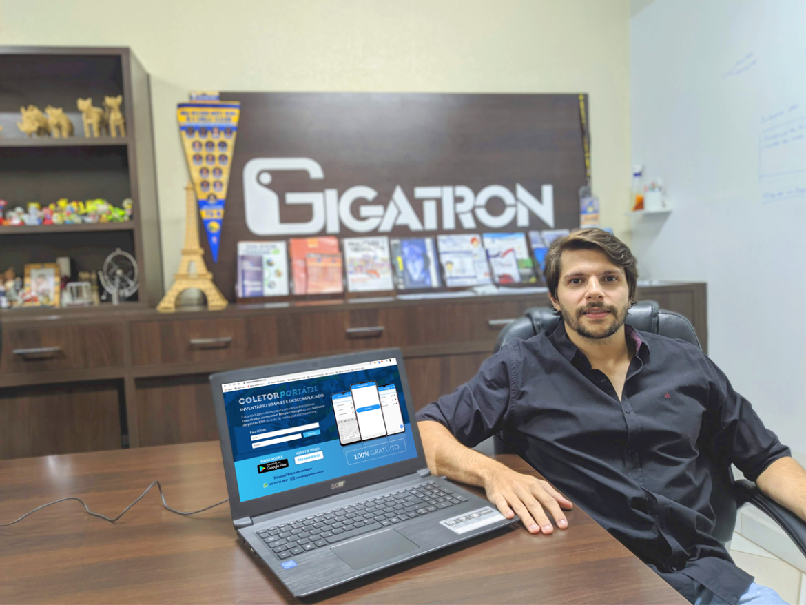 Gigatron Tecnologia lança aplicativo gratuito para contagem de estoque
