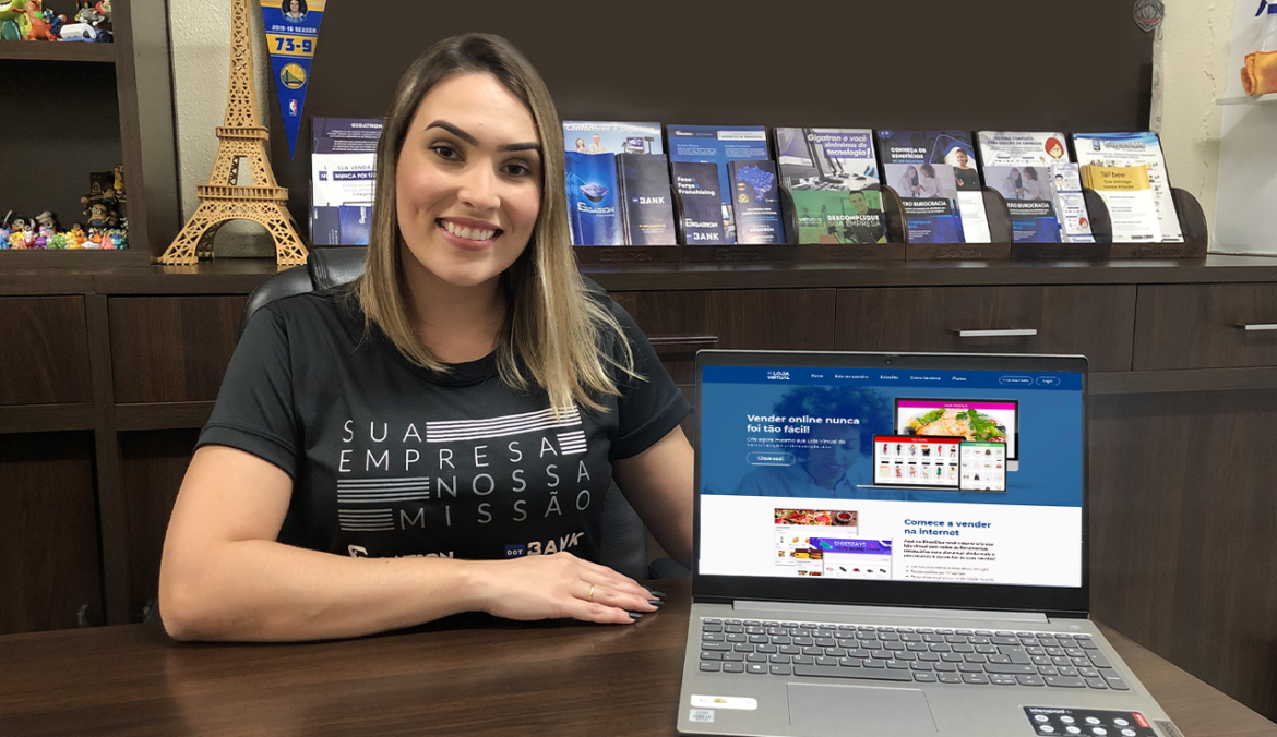 Gigatron Franchising conta com plataformas que ajudam as PMEs entrarem no e-commerce