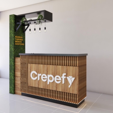 Em busca de aumentar lucratividade dos franqueados, Crepefy oferece quiosque itinerante para eventos