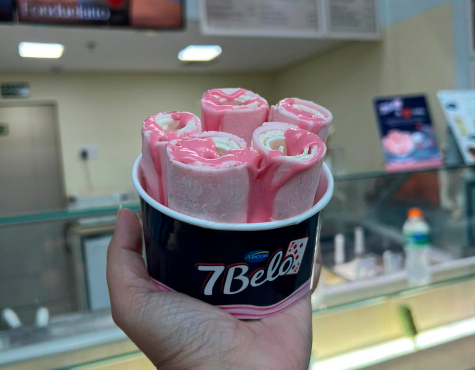 Gostinho da infância: Ice Cream Roll se une a 7Belo para uma collab única