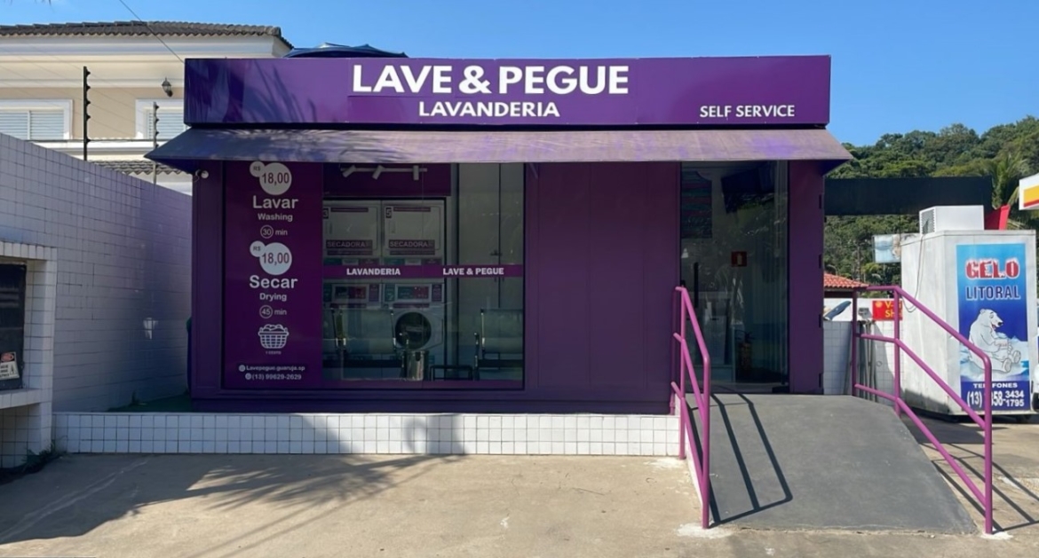 Modelo container ganha força no franchising e impulsiona novos empreendedores em lavanderias