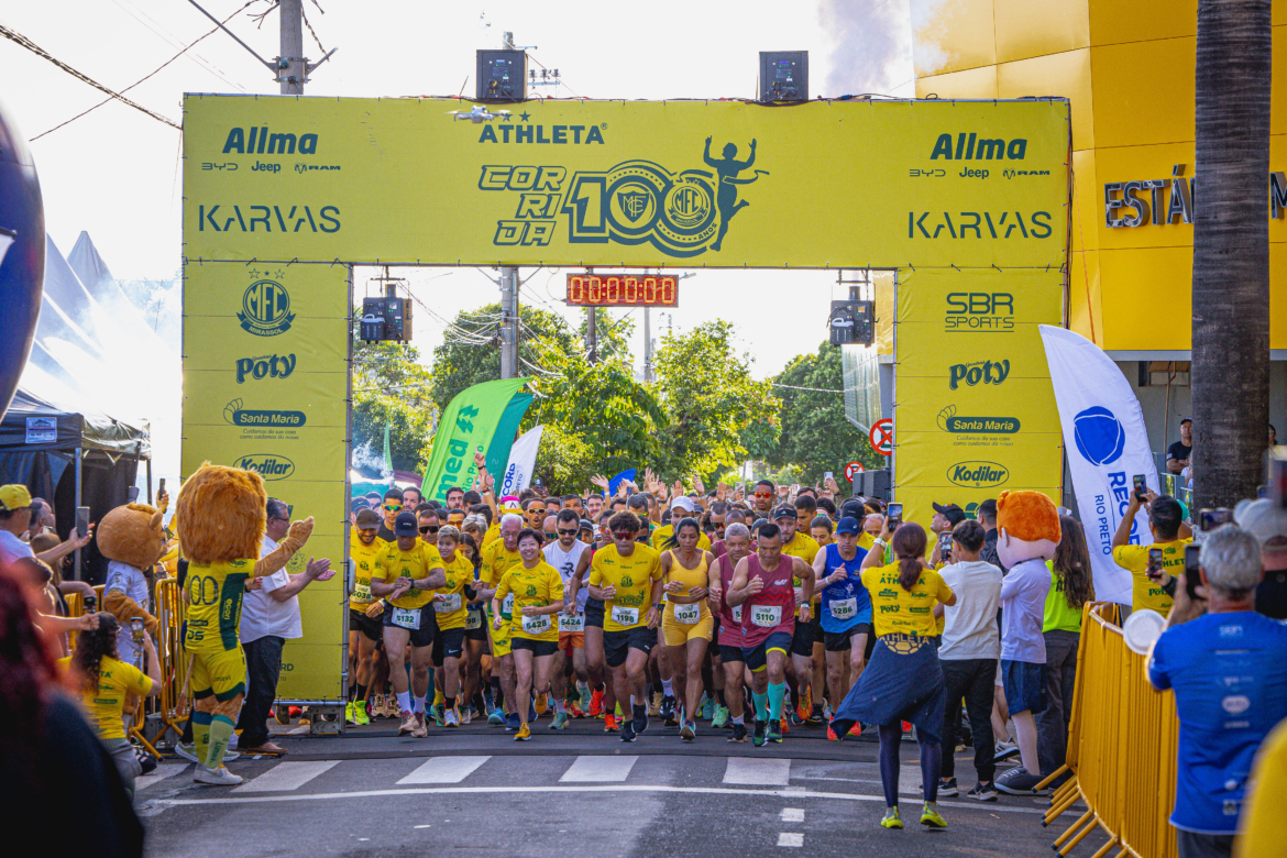 Corrida do Centenário e vitória histórica: Mirassol FC celebra 100 anos com dupla comemoração