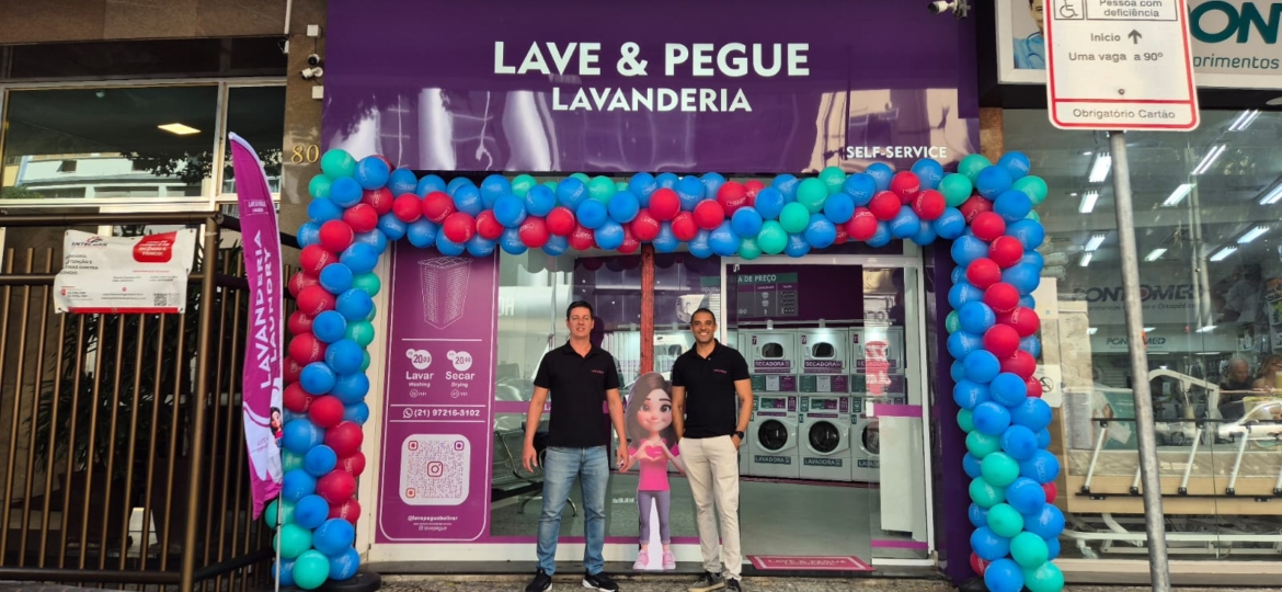 Franquia Lave & Pegue Lavanderia inaugura Unidade Escola no Rio de Janeiro e reforça plano de expansão com qualidade e padronização